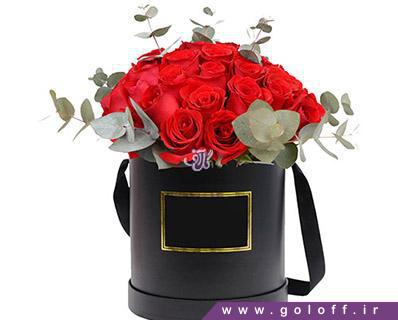 جعبه گل ولنتاین تومازو - جعبه گل زیبا - Tommaso | گل آف